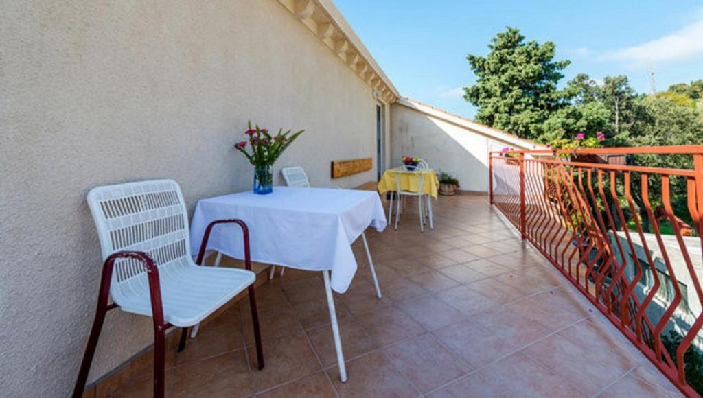 Balkón alebo terasa v ubytovaní Guest House Fontana