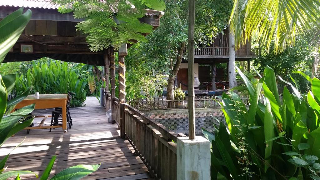 Zahrada ubytování O'hamok family homestay