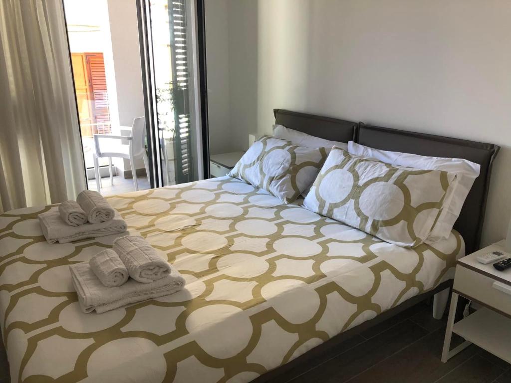 Postel nebo postele na pokoji v ubytování Farau B&B