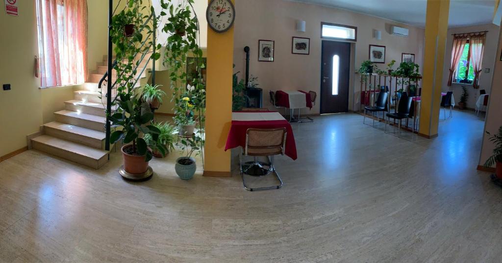 Fitness centrum a/nebo fitness zařízení v ubytování CerrutiHotel