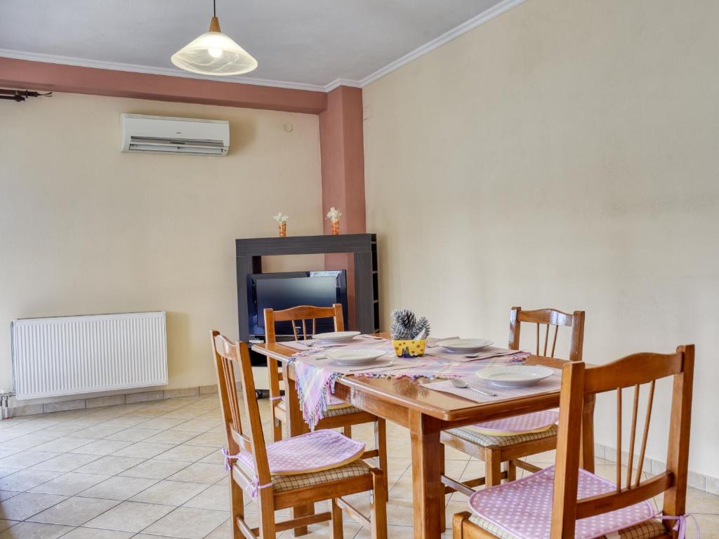 Posezení v ubytování Tagkas Apartments