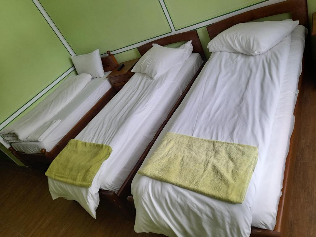 Postel nebo postele na pokoji v ubytování Къща Ради