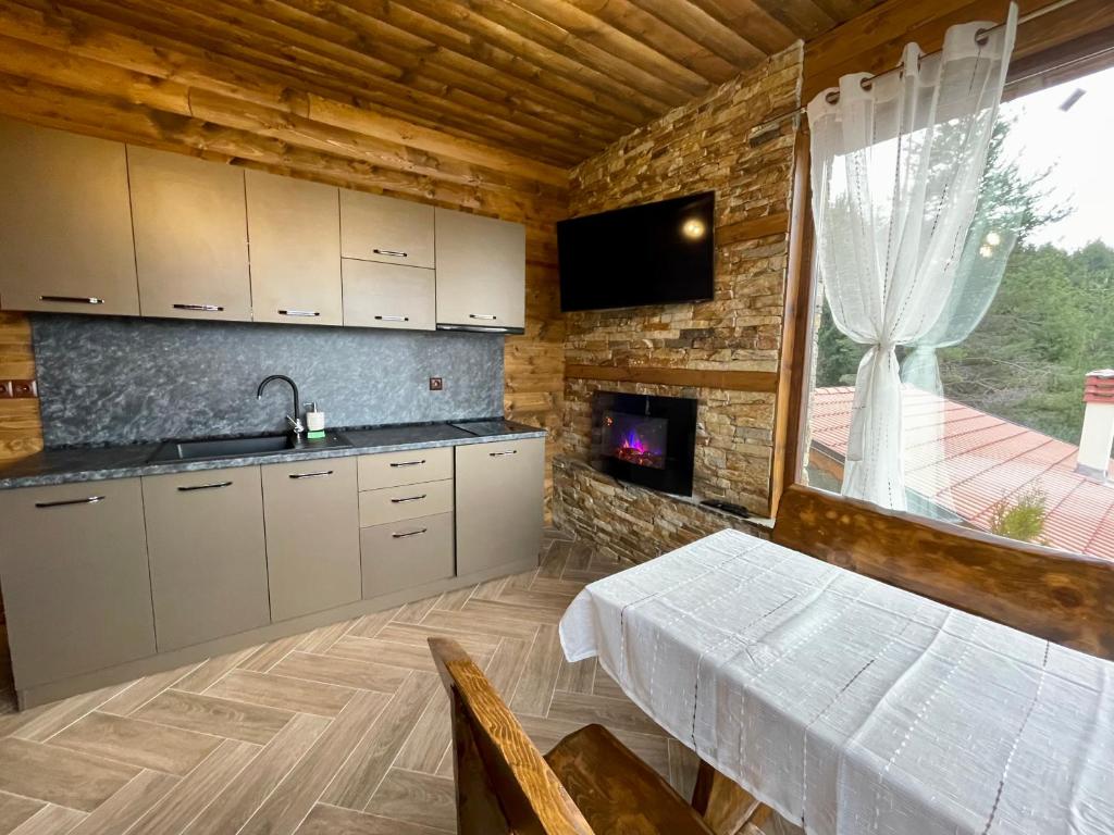 Kuchyň nebo kuchyňský kout v ubytování Belvedere Hills