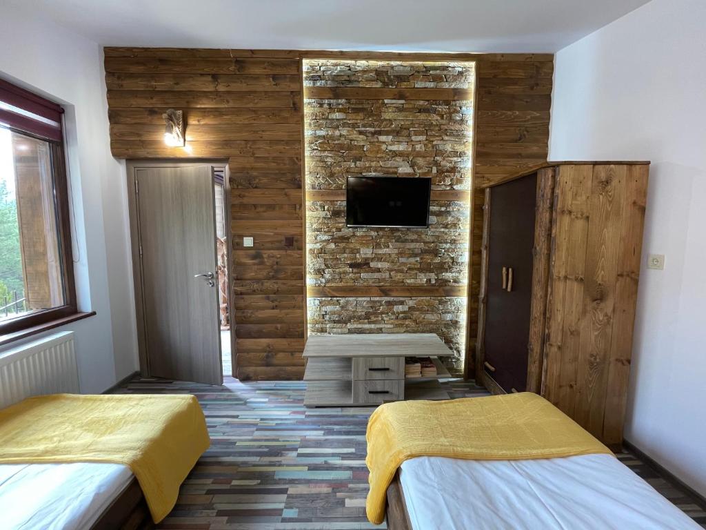 Postel nebo postele na pokoji v ubytování Belvedere Hills