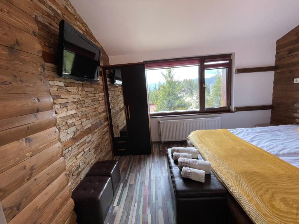 TV a/nebo společenská místnost v ubytování Belvedere Hills