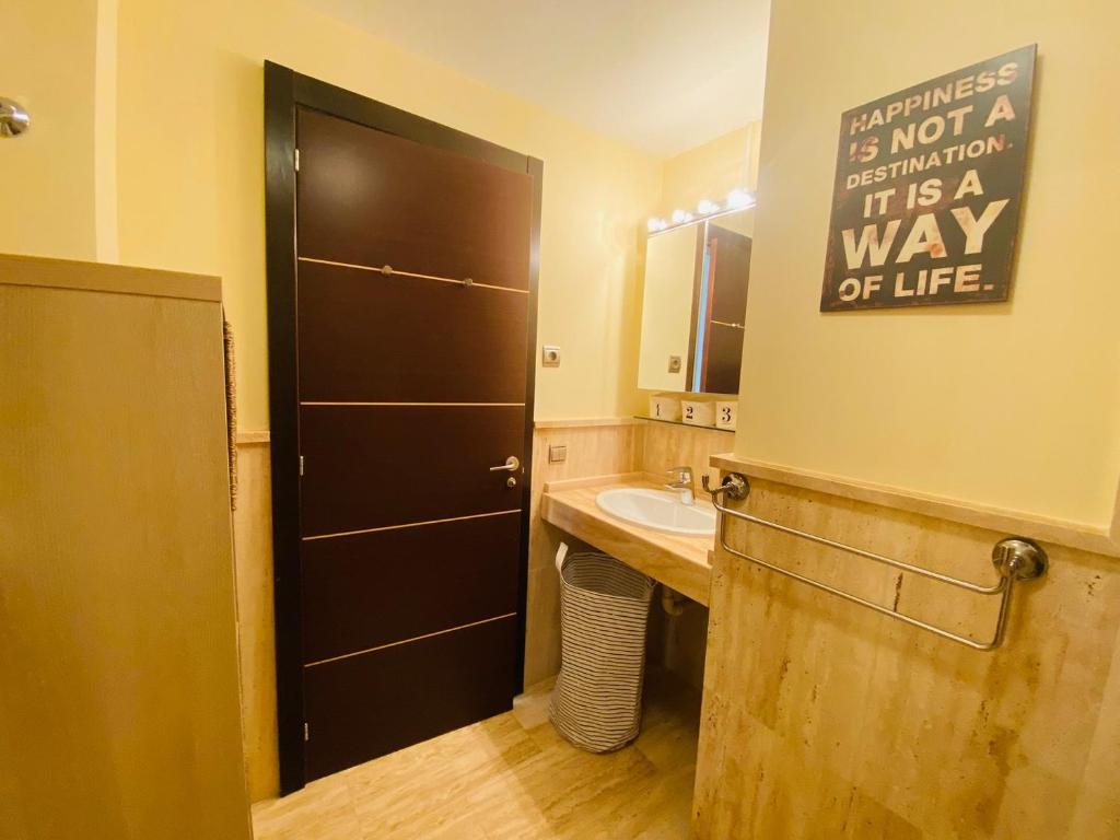 Koupelna v ubytování Apartamento Mar i Sol El Cotillo