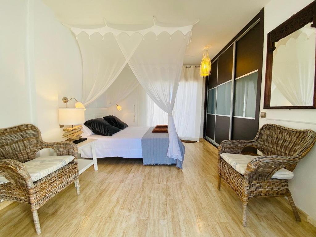 Posezení v ubytování Apartamento Mar i Sol El Cotillo