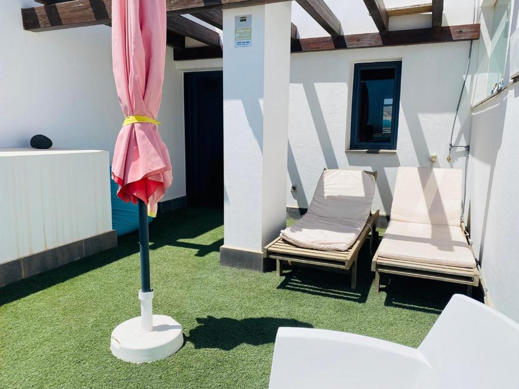 Posezení v ubytování Apartamento Mar i Sol El Cotillo