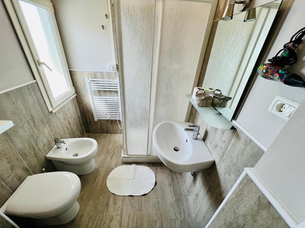 Kúpeľňa v ubytovaní B&B Everest Bar Ristorantino