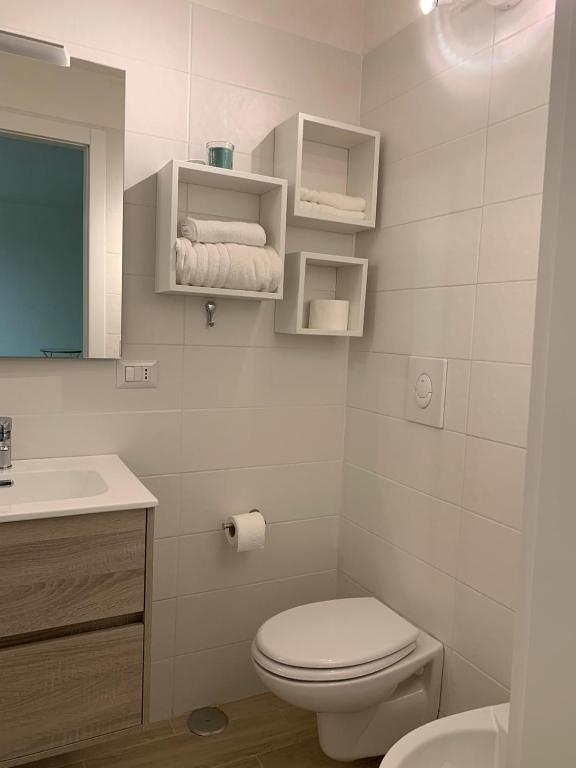 Kúpeľňa v ubytovaní La Pelliccia