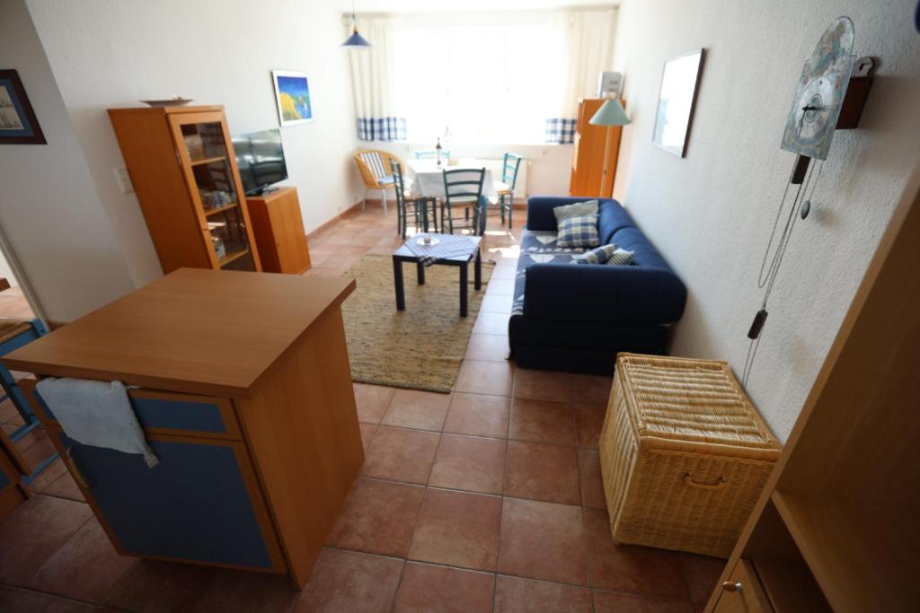 Posezení v ubytování Ferienwohnung Soling