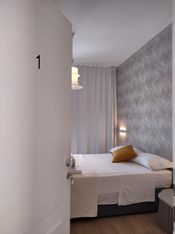 Postel nebo postele na pokoji v ubytování Room45