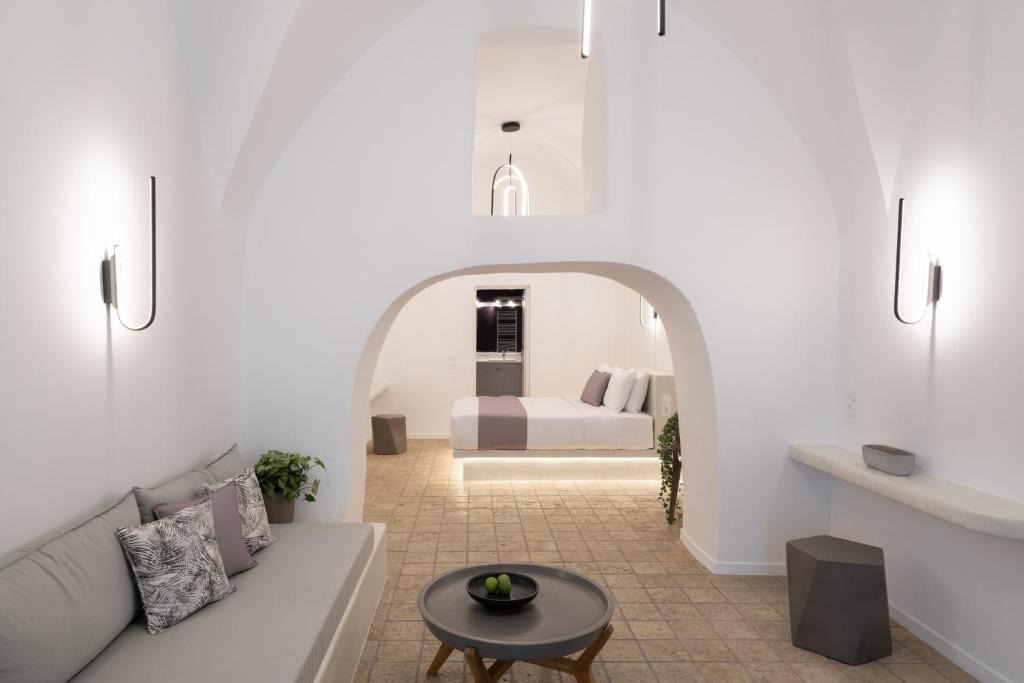 Posezení v ubytování Asha Luxury Suites