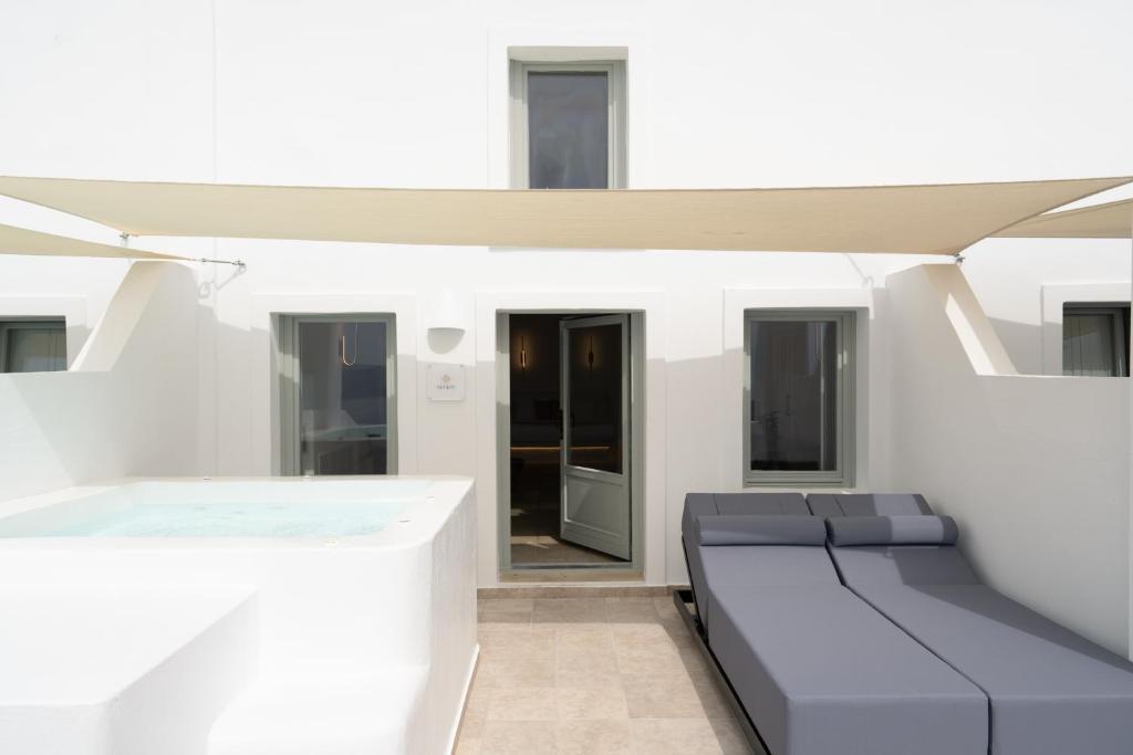 Posezení v ubytování Asha Luxury Suites