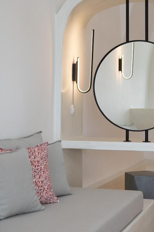 Posezení v ubytování Asha Luxury Suites