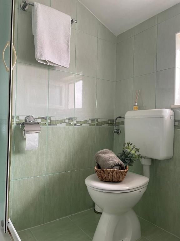 Kúpeľňa v ubytovaní Apartmani Mario Biograd na Moru
