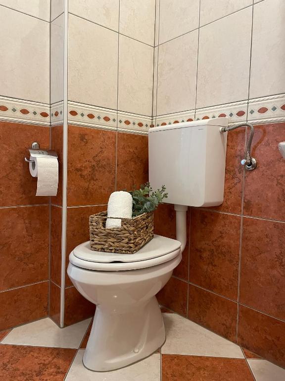 Kúpeľňa v ubytovaní Apartmani Mario Biograd na Moru