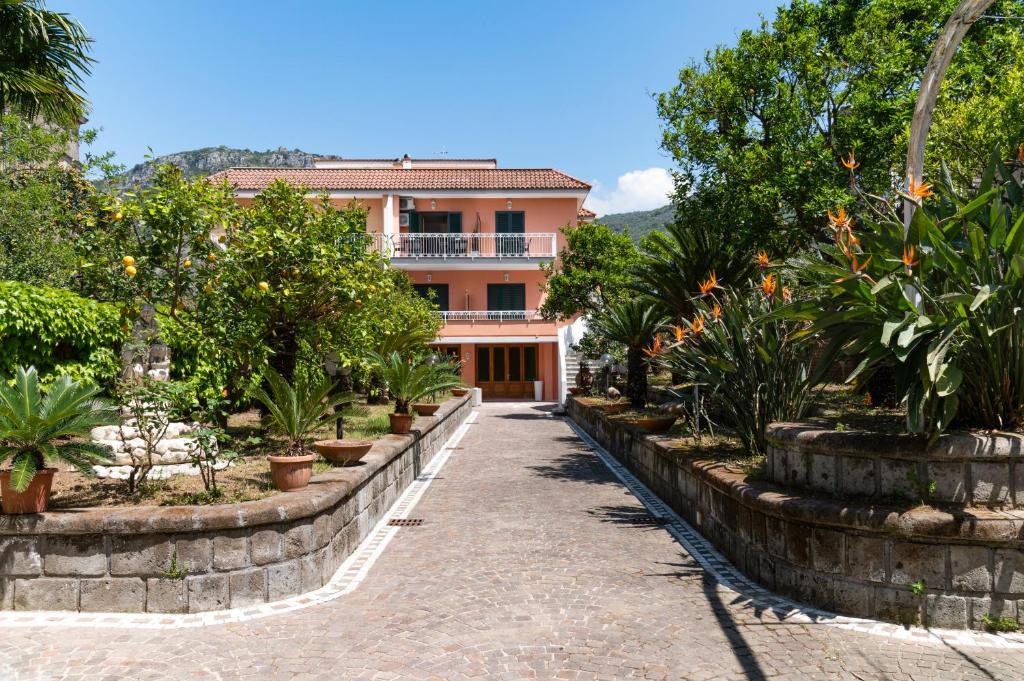 Zahrada ubytování Villa Francesca Relais