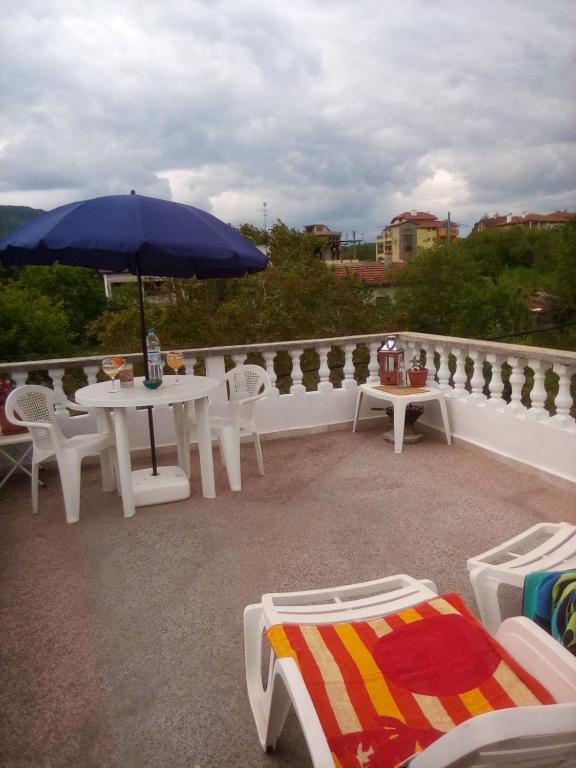 A balcony or terrace at LussVelika: The heart of the Black Sea.