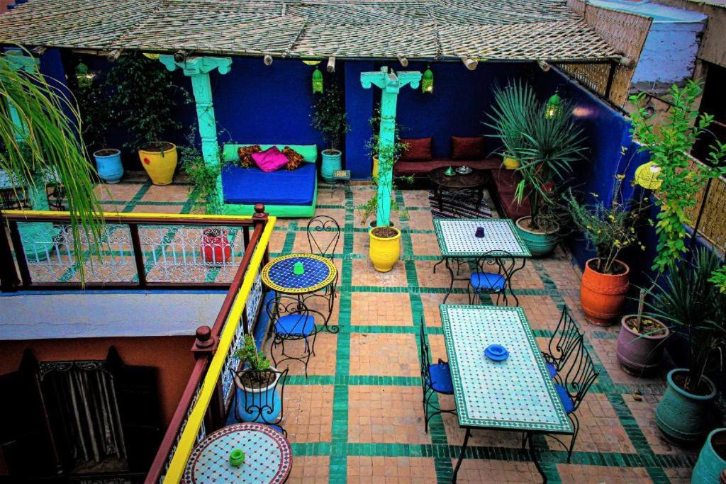 Patio nebo venkovní prostory v ubytování Riad Rêve d Antan , Real Dream