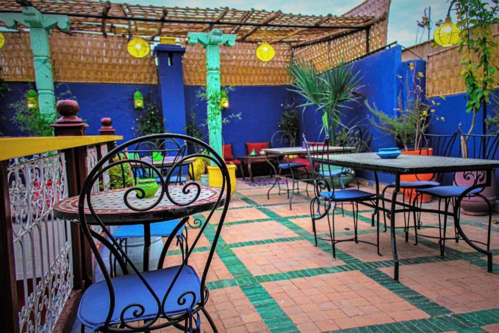 Restaurace v ubytování Riad Rêve d Antan , Real Dream