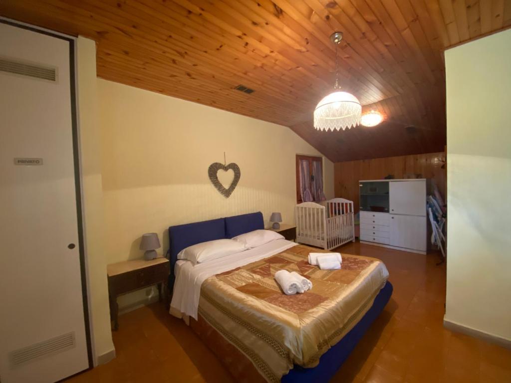 Postel nebo postele na pokoji v ubytování Casa Barbara