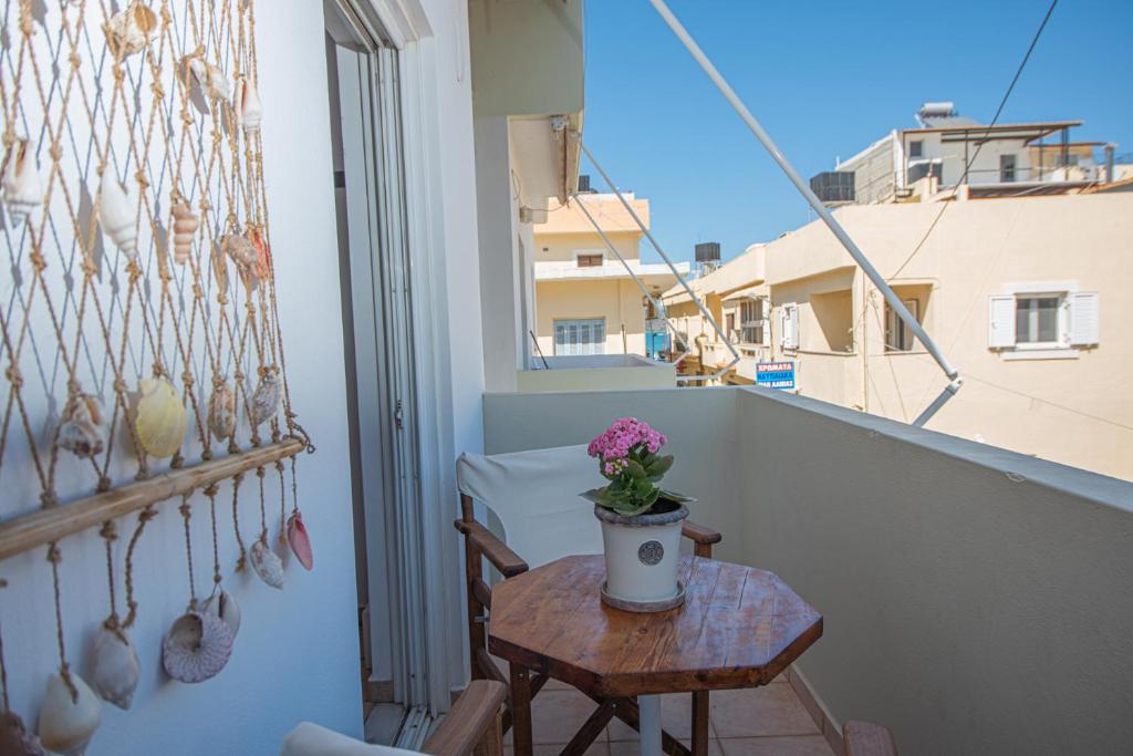 Balkón nebo terasa v ubytování Elounda Square Home