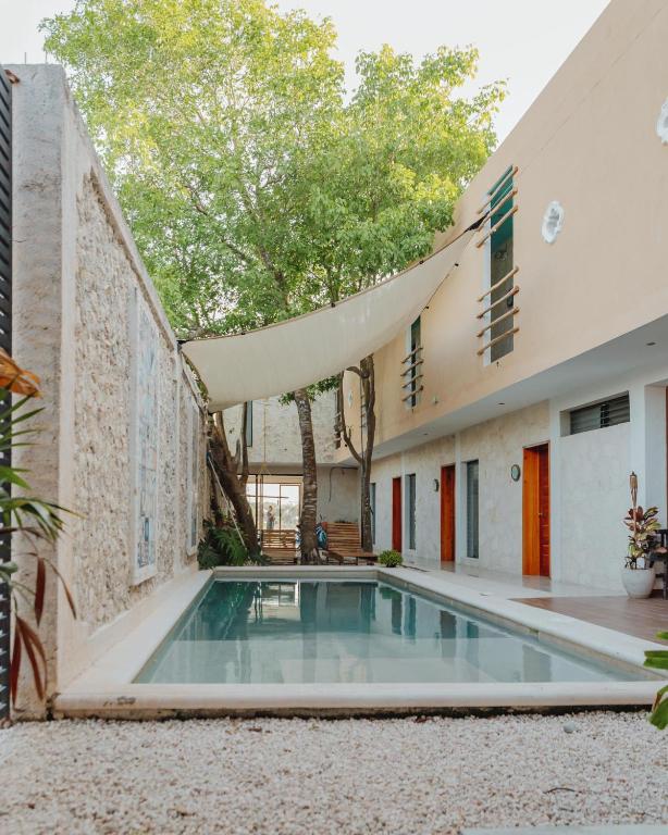 Bazén v ubytování Hotel Itza Coba nebo v jeho okolí