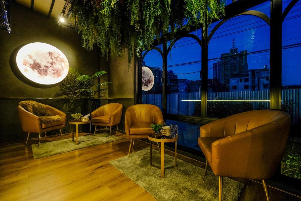 Posezení v ubytování U Sabai Hotel Bangkok