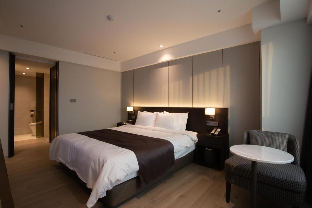 Postel nebo postele na pokoji v ubytování Hotel Interburgo Exco