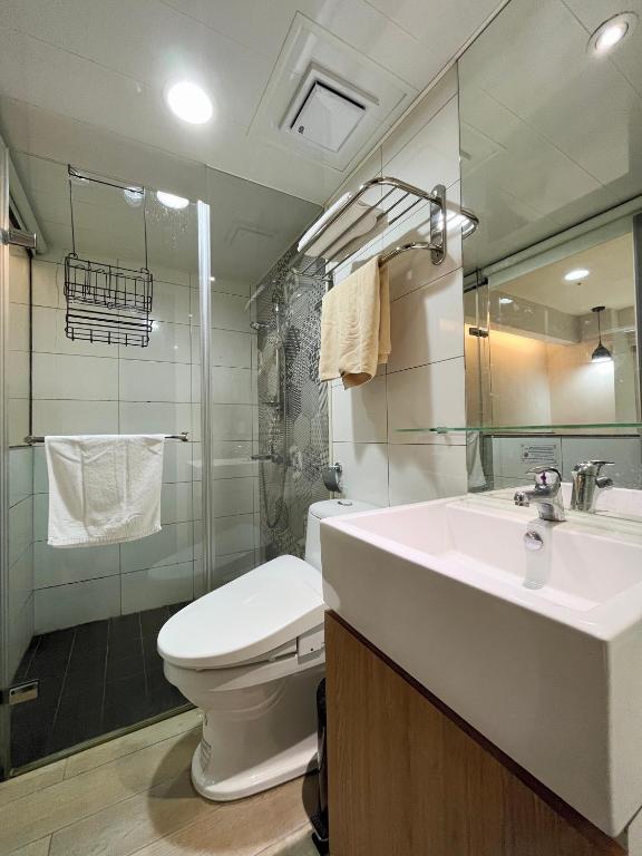 Vannituba majutusasutuses Formosa 101 Taipei Main Branch