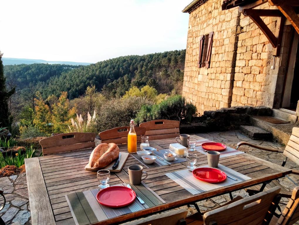 Příroda nedaleko bed and breakfast
