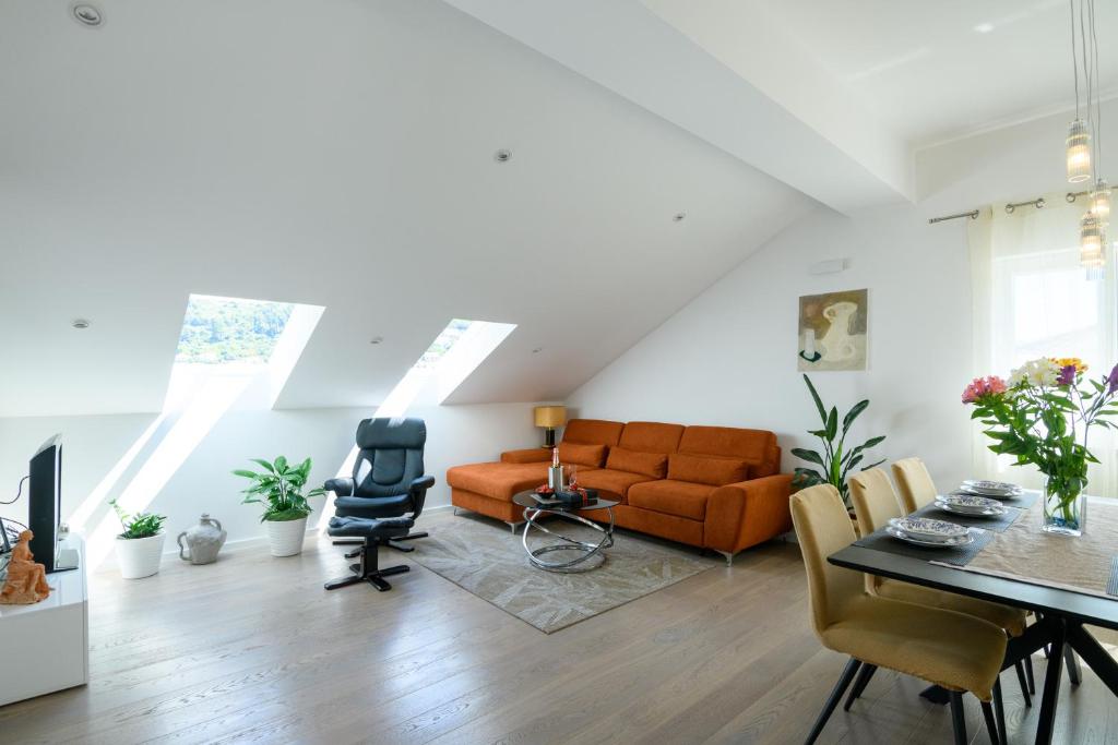 Posezení v ubytování Apartments Rašica