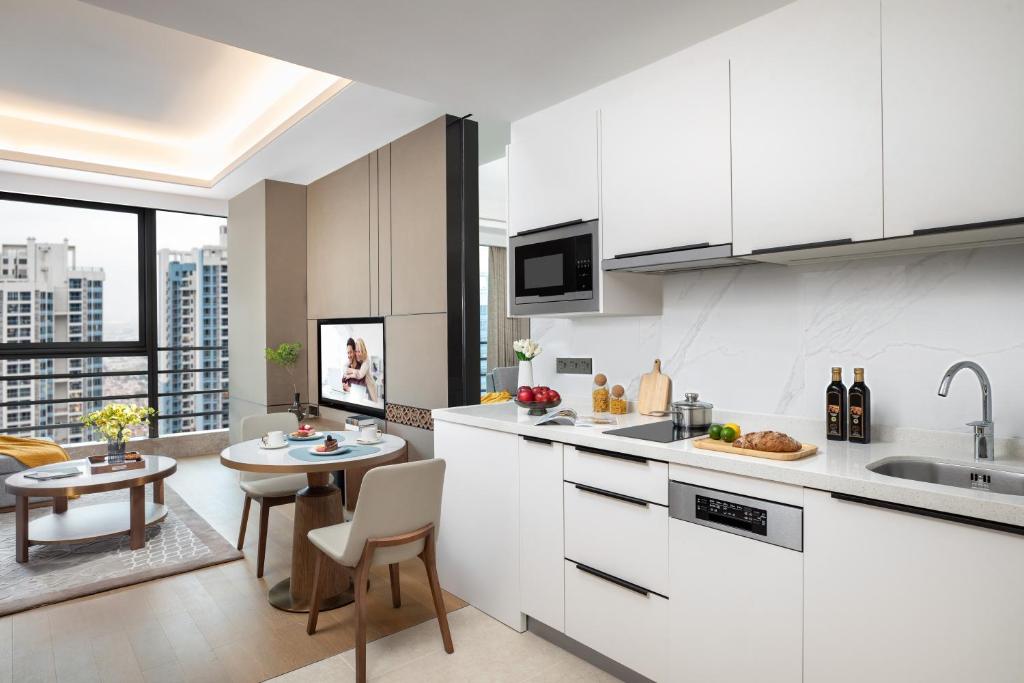 Ascott M-City Foshan的厨房或小厨房