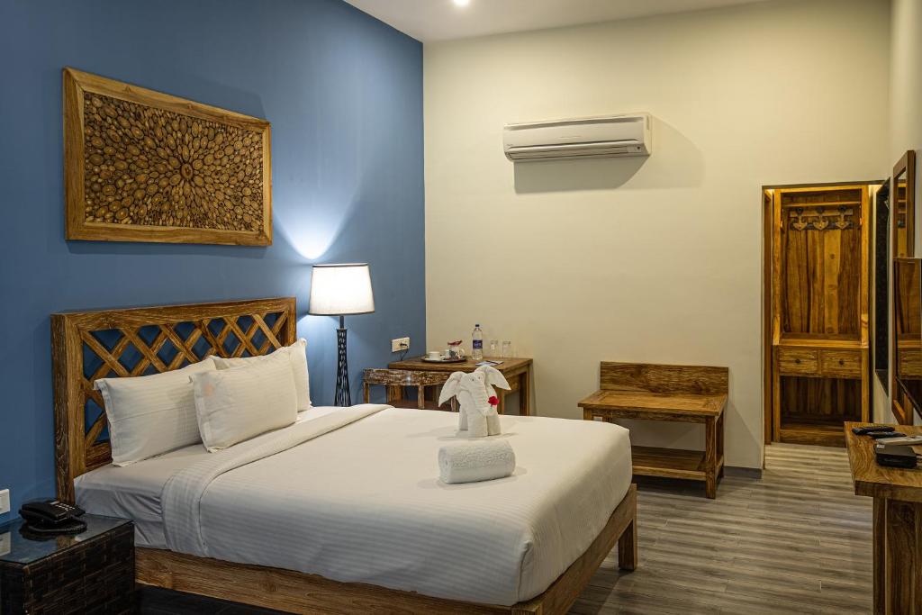 Postel nebo postele na pokoji v ubytování The Croft Resort - Premium Farm Stay