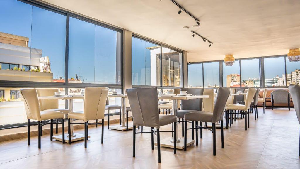 Posezení v ubytování Hotel Les Ambassadeurs