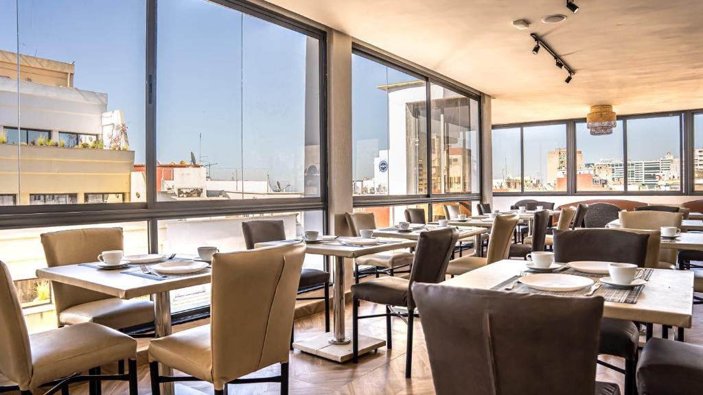 Posezení v ubytování Hotel Les Ambassadeurs