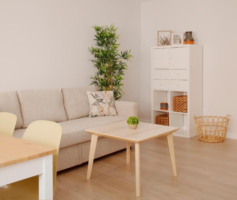 A seating area at Apartamento Centro-El Carmen