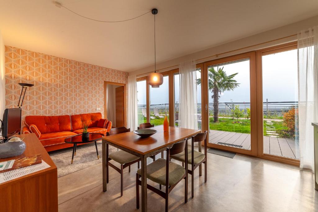 Posezení v ubytování Apartment Vitus