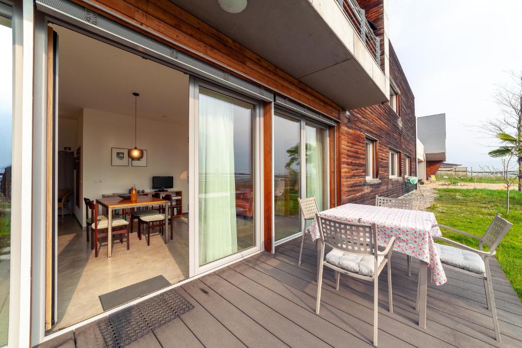 Balkón nebo terasa v ubytování Apartment Vitus