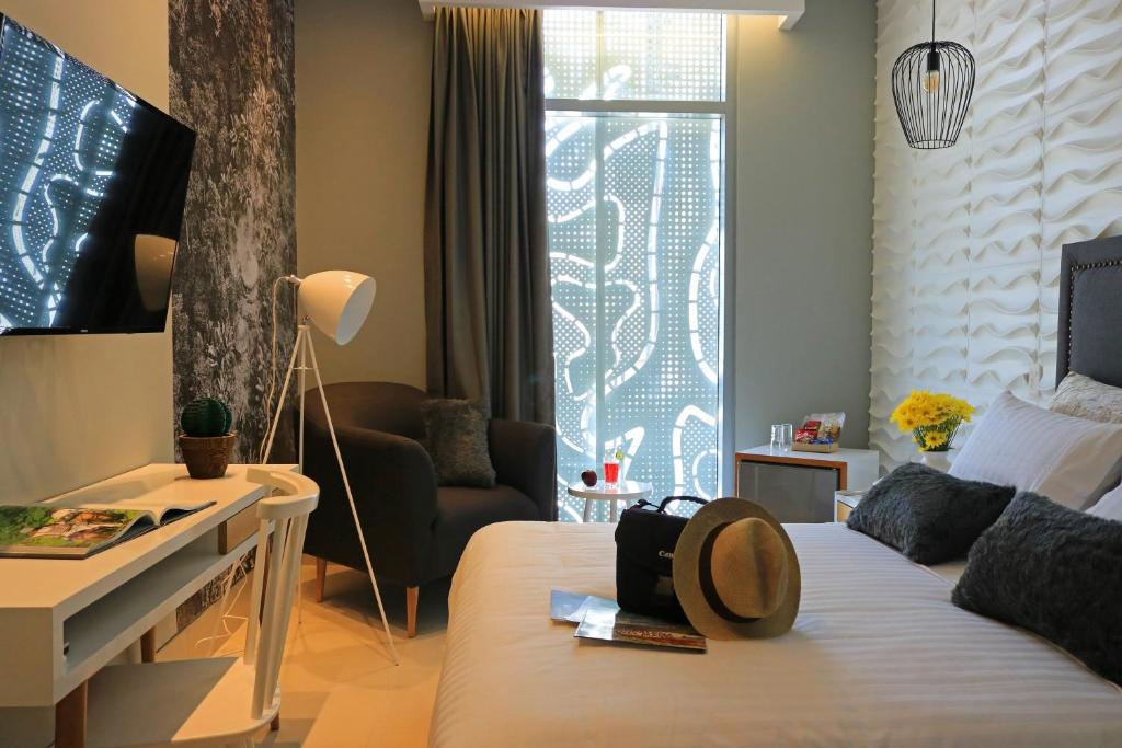 Posezení v ubytování Bonita Bay Concept Hotel by Xarm Hotels