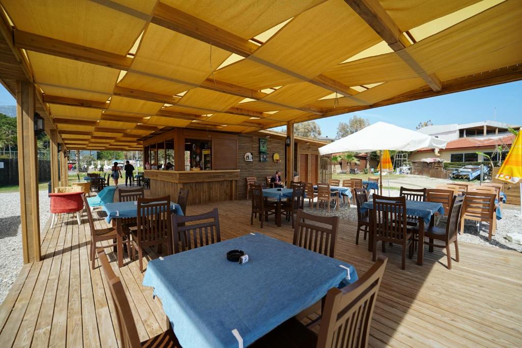 Restaurace v ubytování Alanya Risus Park Hotel