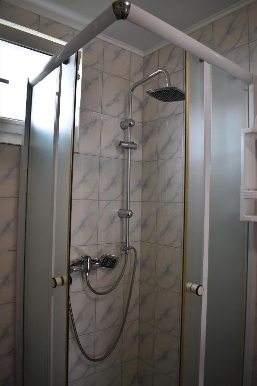 Koupelna v ubytování Apartments Sabljak