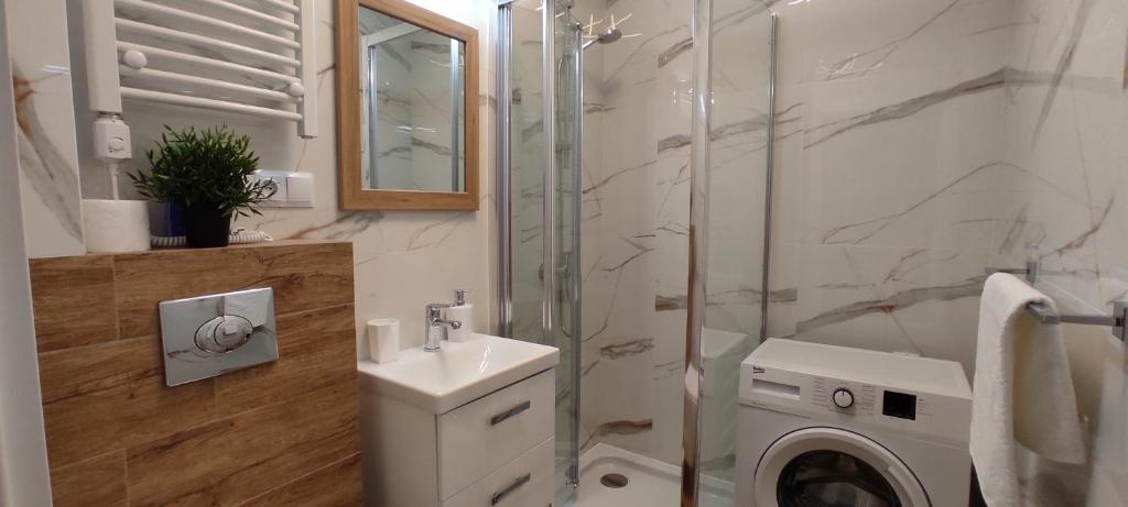 Kúpeľňa v ubytovaní Apartamenty AgPa7