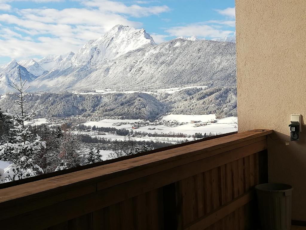 Nespecifikovaný výhled na hory nebo výhled na hory při pohledu z apartmánu