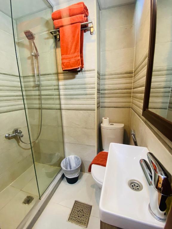 Koupelna v ubytování Anbat Midtown Hotel