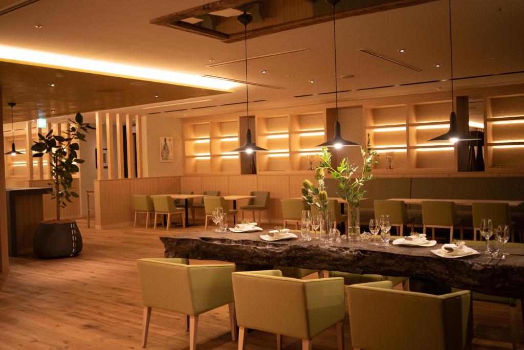 Restaurace v ubytování Hotel Grand View Takasaki