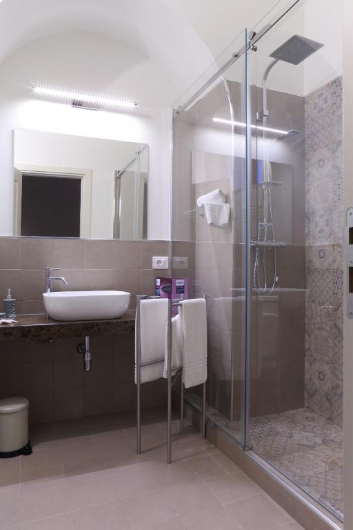 Kúpeľňa v ubytovaní B&B Castanea