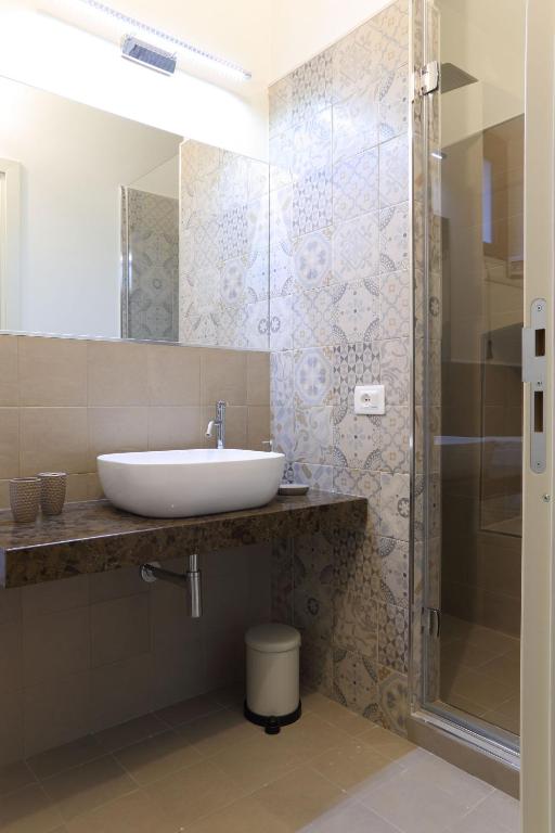 Kúpeľňa v ubytovaní B&B Castanea