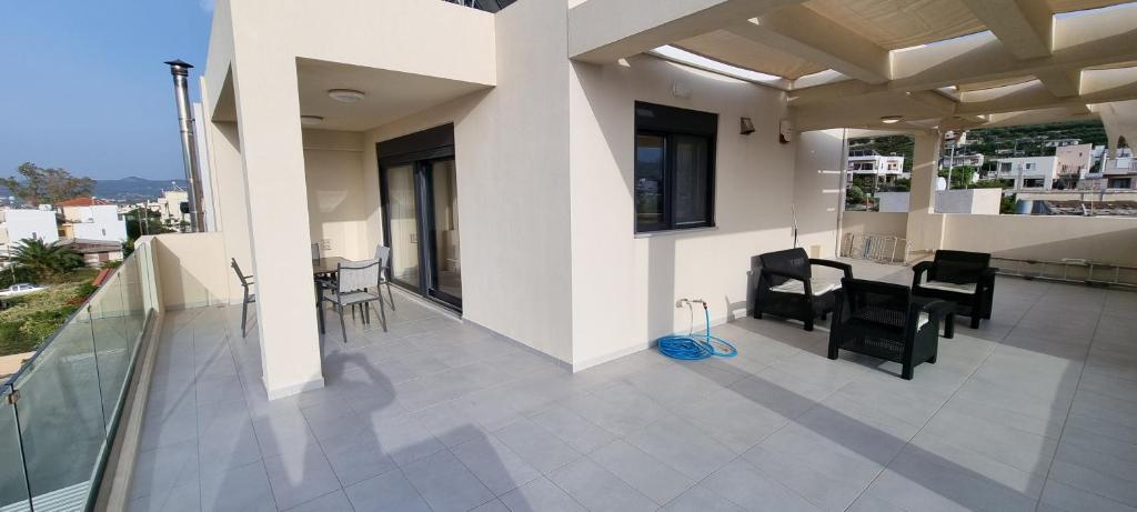 Balkon lub taras w obiekcie Sandy Cozy Apartments